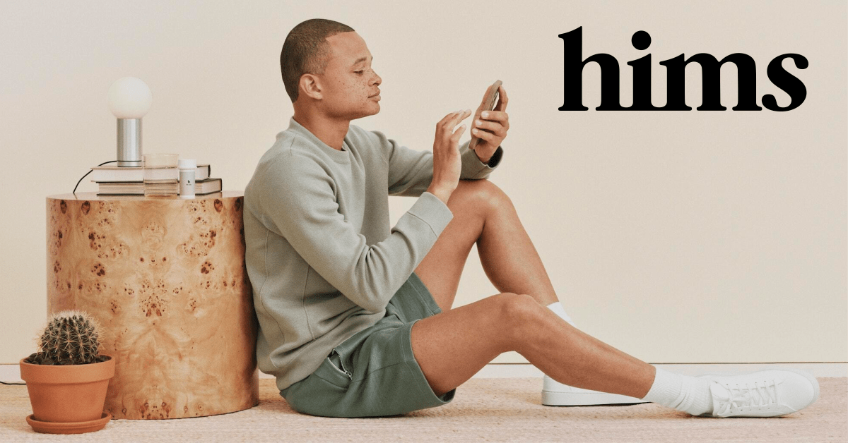 Screenshot or Official Image for forhims.co.uk - Telehealth for a healthy, handsome you | hims